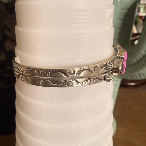 Cherry Blossom Sterling Silver Cuff bracelet
Southwestern - Picture 4 of 4